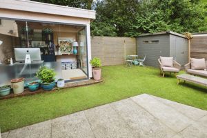 Rear garden- click for photo gallery